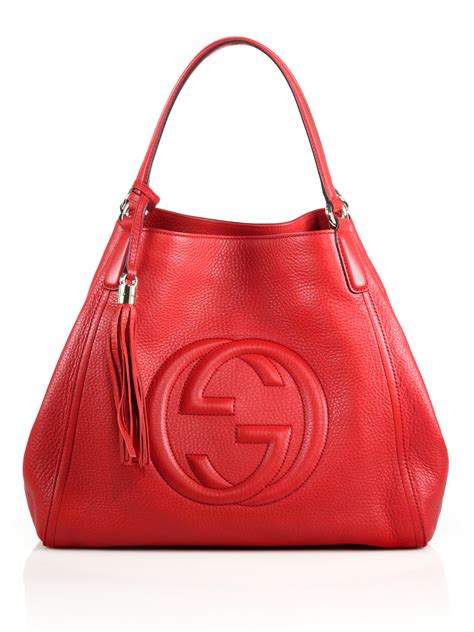 red whote blue gucci handbag|Gucci shoulder bag red.